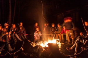 Lagerfeuerstimmung Kornettenschulung